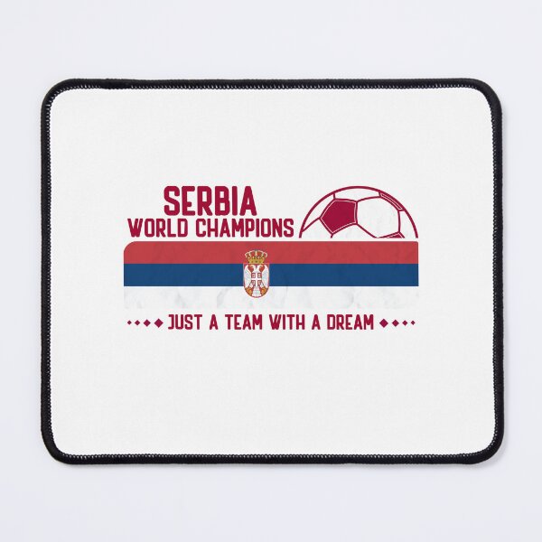 Item preview, Serbia Football Team for Soccer Lovers and Football Fans designed and sold by Dexter Freeman.