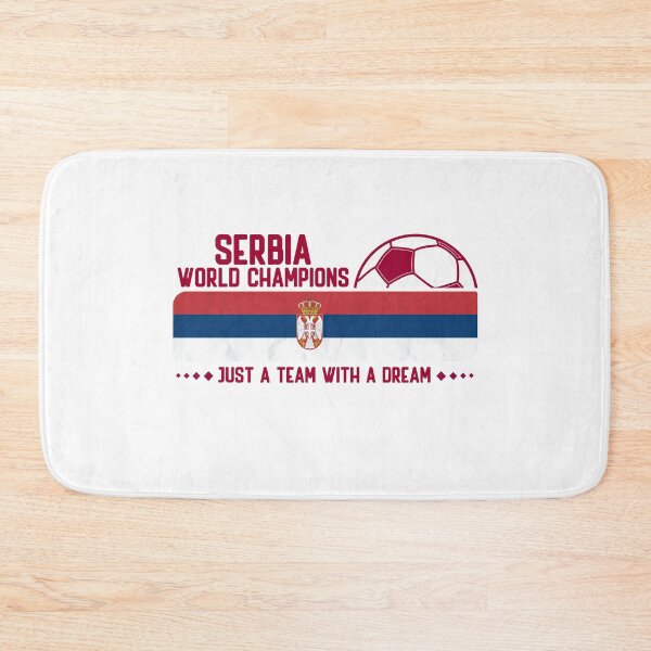 Item preview, Serbia Football Team for Soccer Lovers and Football Fans designed and sold by Dexter Freeman.