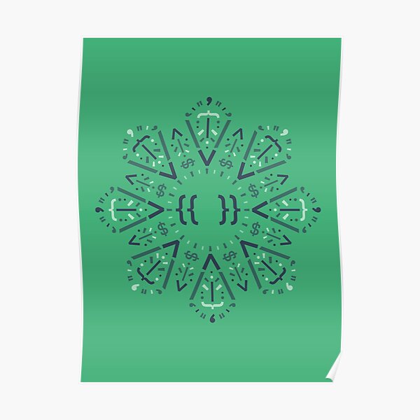 Code Mandala - Vue framework Poster