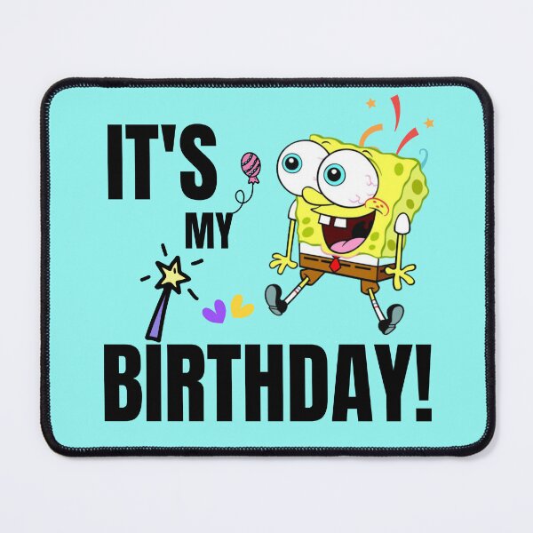 Item preview, Mademark x SpongeBob SquarePants - SpongeBob - It's My Birthday! cute T-Shirt designed and sold by NTF Store.