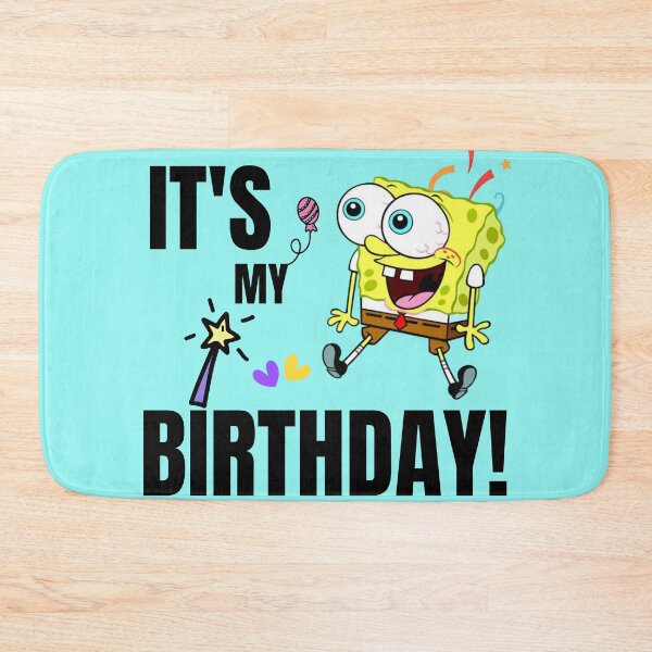 Item preview, Mademark x SpongeBob SquarePants - SpongeBob - It's My Birthday! cute  T-Shirt designed and sold by NTF Store.