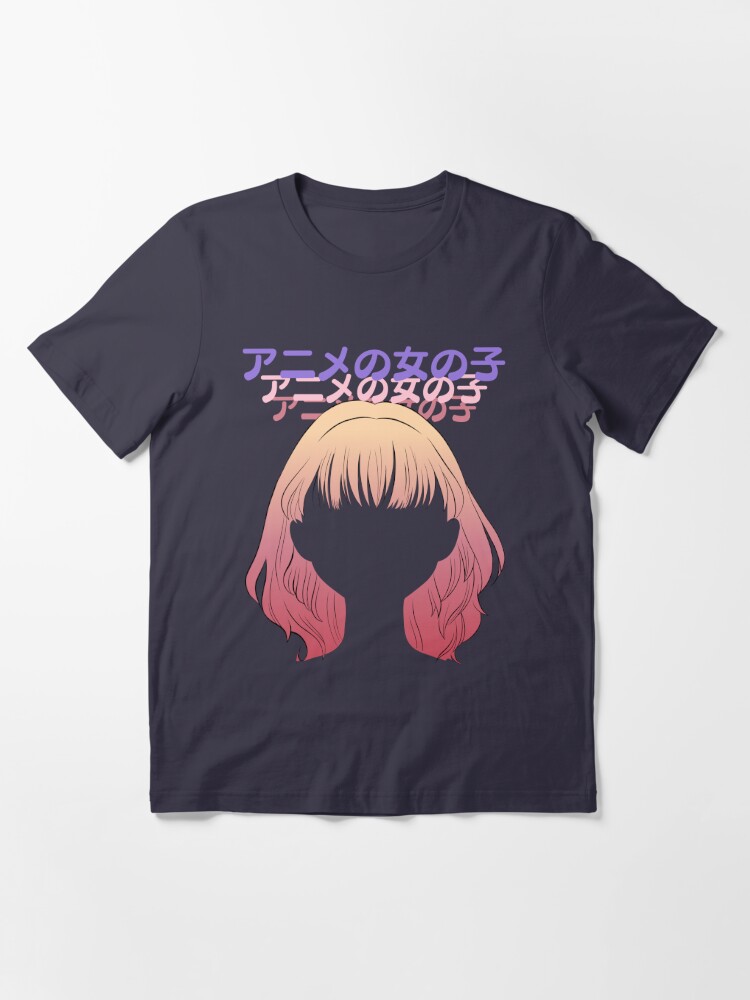 Anime Girl  Los Angeles T Shirt Essential T-Shirt for Sale by