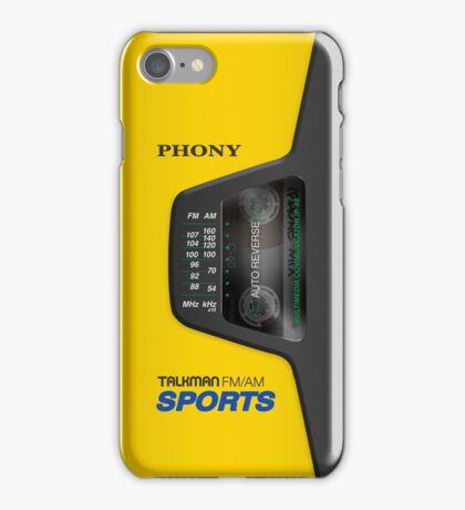 Phoney Talkman Funny iPhone Case