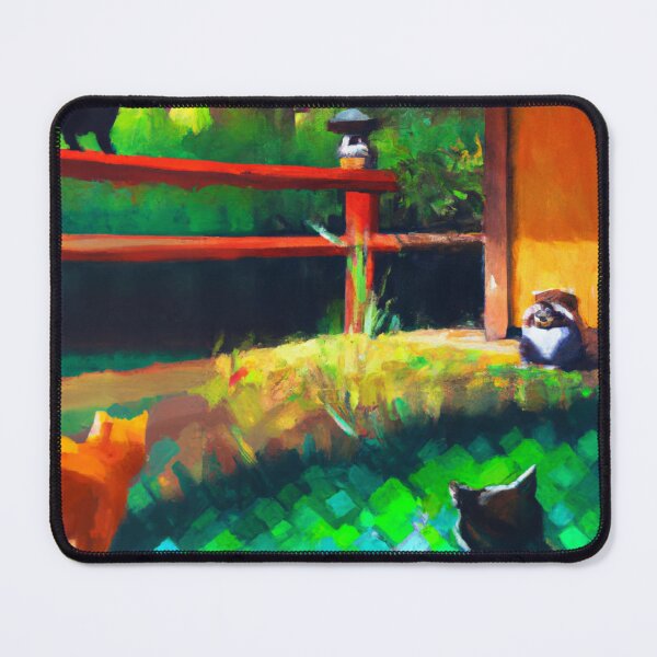Item preview, Cats and the Tanuki designed and sold by Mathieu-P.