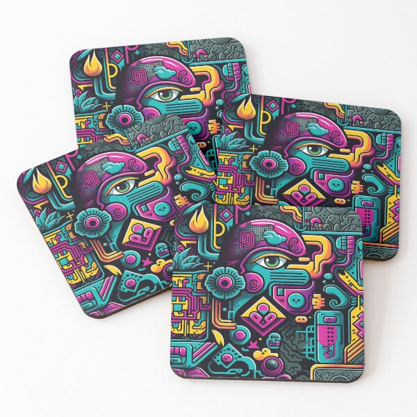 Item preview, Cyberpunk motif pattern  designed and sold by Christolamber.