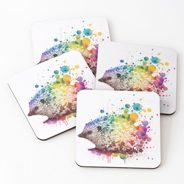 Item preview, Hedgehog in watercolor designed and sold by knuppify.