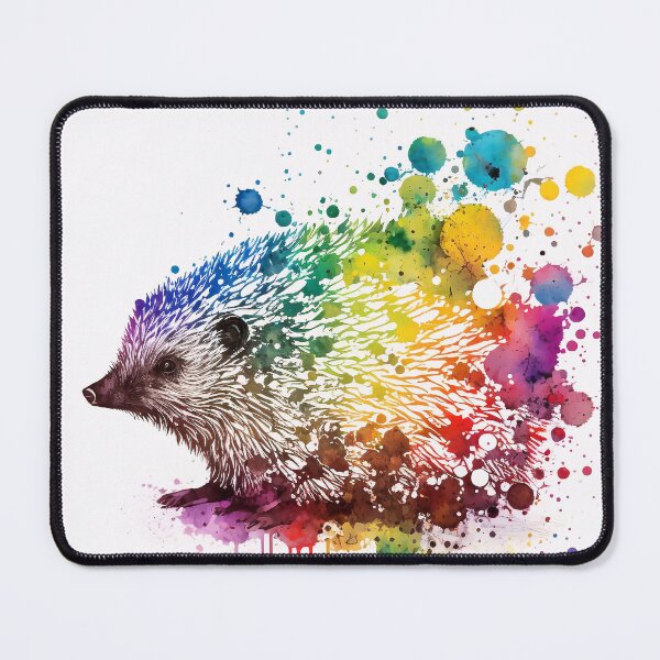 Item preview, Hedgehog in watercolor designed and sold by knuppify.