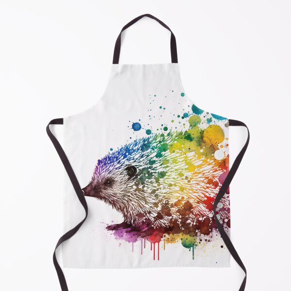 Item preview, Hedgehog in watercolor designed and sold by knuppify.