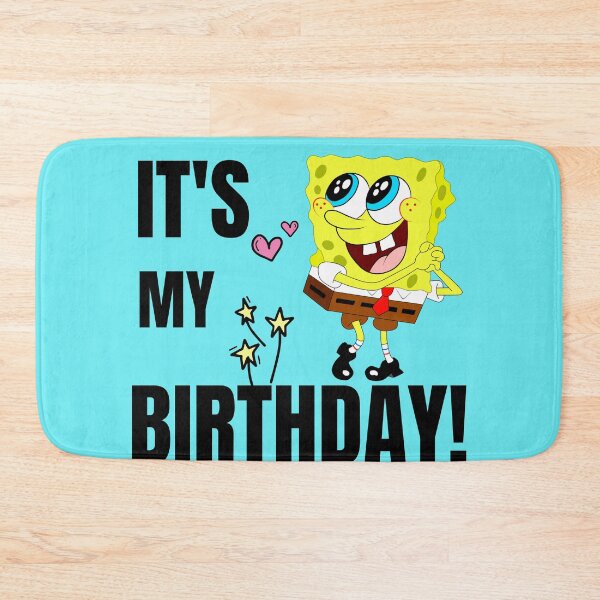 Item preview, Mademark x SpongeBob SquarePants - SpongeBob - It's My Birthday! cute  T-Shirt designed and sold by NTF Store.