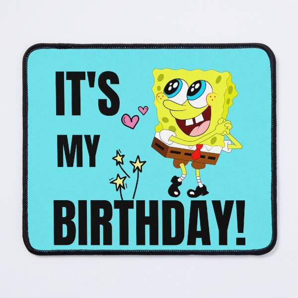 Item preview, Mademark x SpongeBob SquarePants - SpongeBob - It's My Birthday! cute T-Shirt designed and sold by NTF Store.