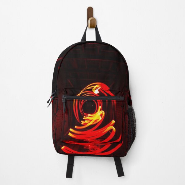 Item preview, Motion blur moving orange light in a corridor. designed and sold by claireseyeview.