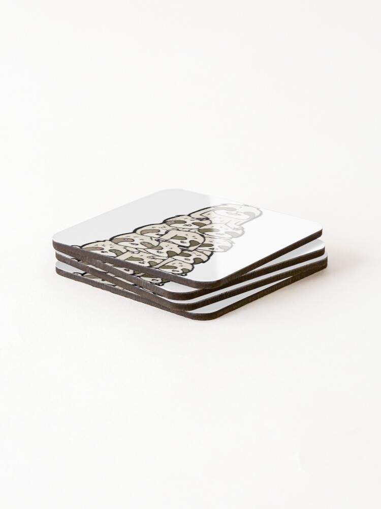 Thumbnail 4 of 5, Coasters (Set of 4), Sloth Stack designed and sold by PeppernCo.