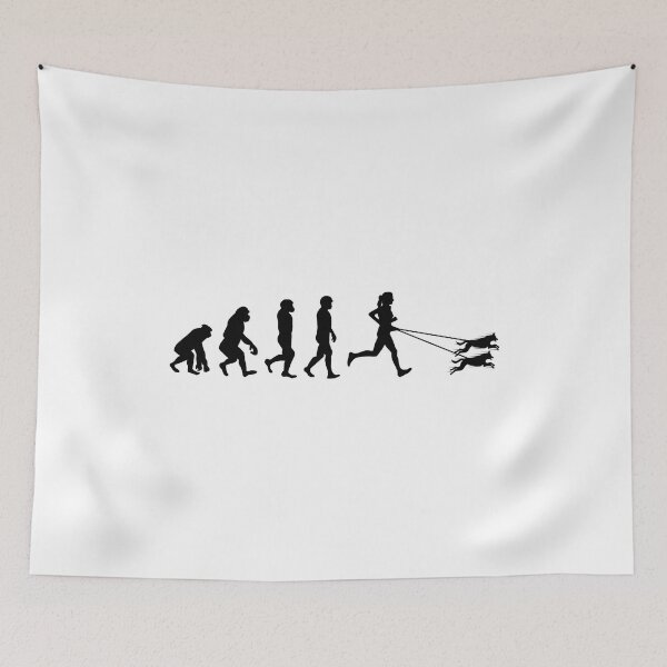 Item preview, Canicross Trail Running Dog Sport Evolution designed and sold by CuteDesigns1.