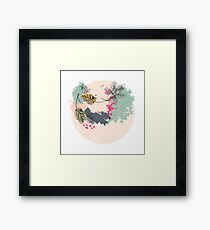 Seasonal Pastels Framed Print