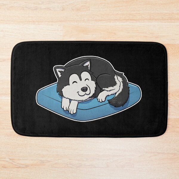 Artikelvorschau, Alaskan Malamute Sleeping Dog entworfen und verkauft von DoggieDelights.