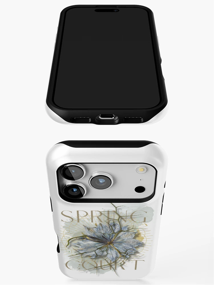 Thumbnail 3 of 4, iPhone Case, Spring Court designed and sold by Reverie-Design.