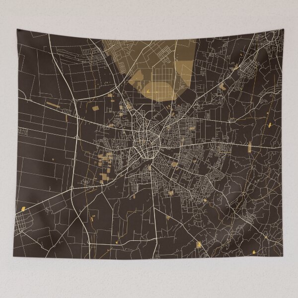 Item preview, Debrecen City Map of Hungary - Pastel designed and sold by deMAP.