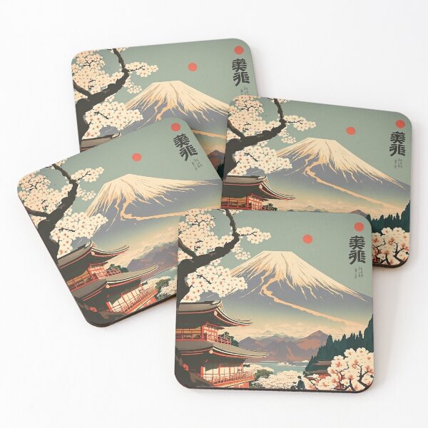 Item preview, Kyoto Japan Vintage Travel Art Poster designed and sold by OldTravelArt.