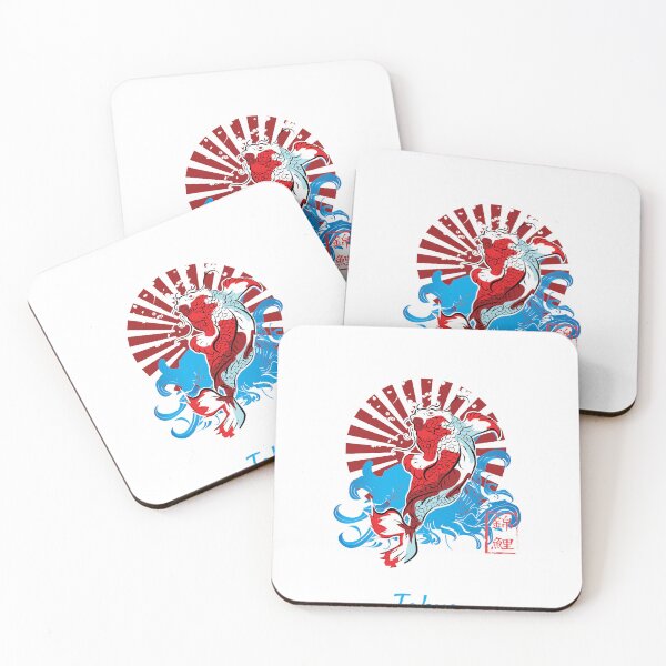 Item preview, Creative japanese style koi fish quote t-shirt designed and sold by Richstd.