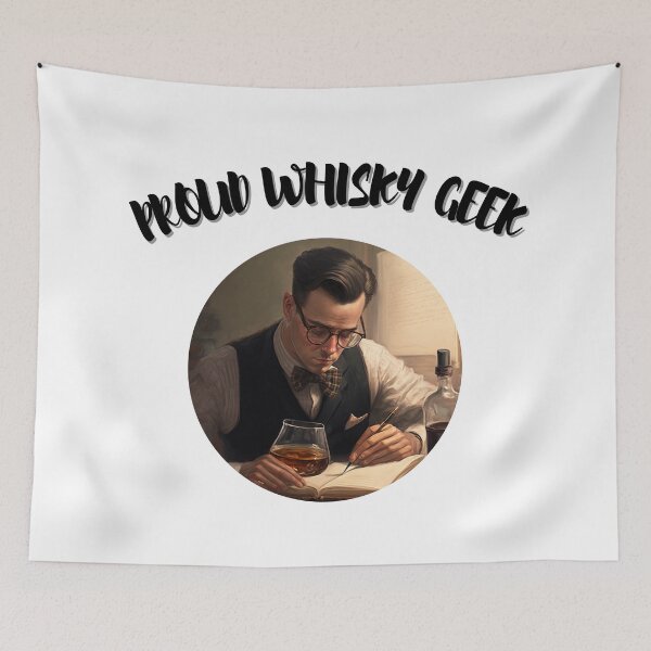Item preview, Proud Whisky Geek designed and sold by TheWhiskyMerch.