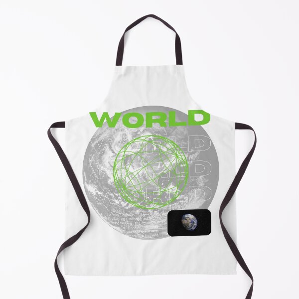 Item preview, Green black modern world t-shirt designed and sold by Richstd.