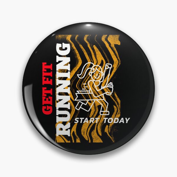 Item preview, Get Fit Running, Start Today designed and sold by crazydotdesigns.