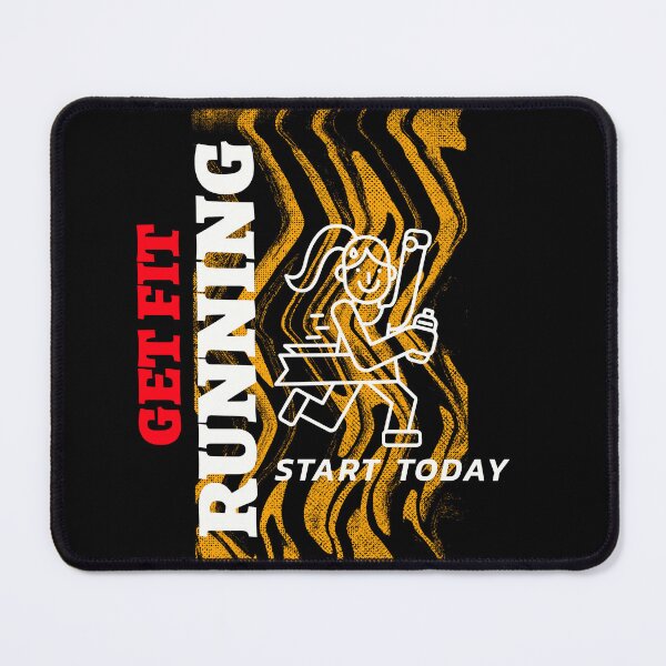 Item preview, Get Fit Running, Start Today designed and sold by crazydotdesigns.