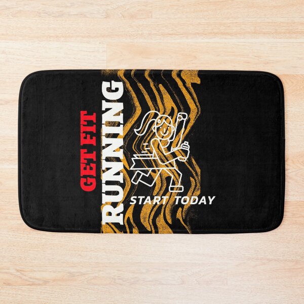 Item preview, Get Fit Running, Start Today designed and sold by crazydotdesigns.