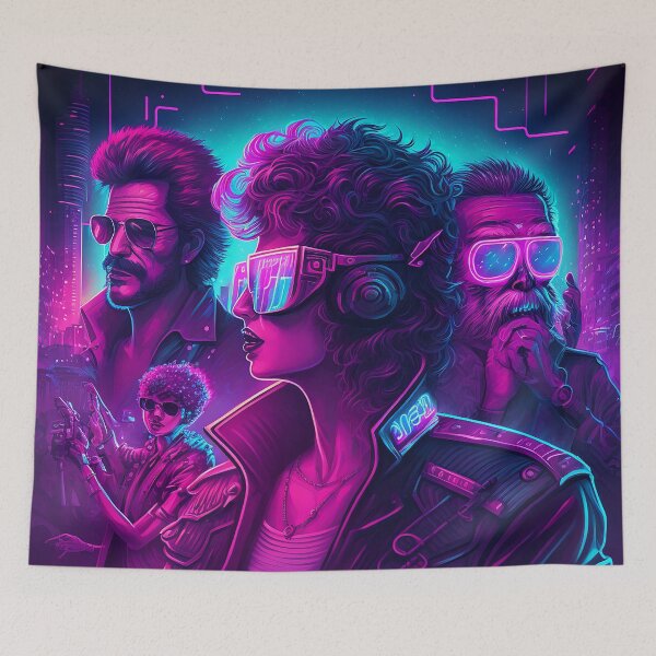 Item preview, Synthwave Mood #1 designed and sold by Viktor Surzhko.