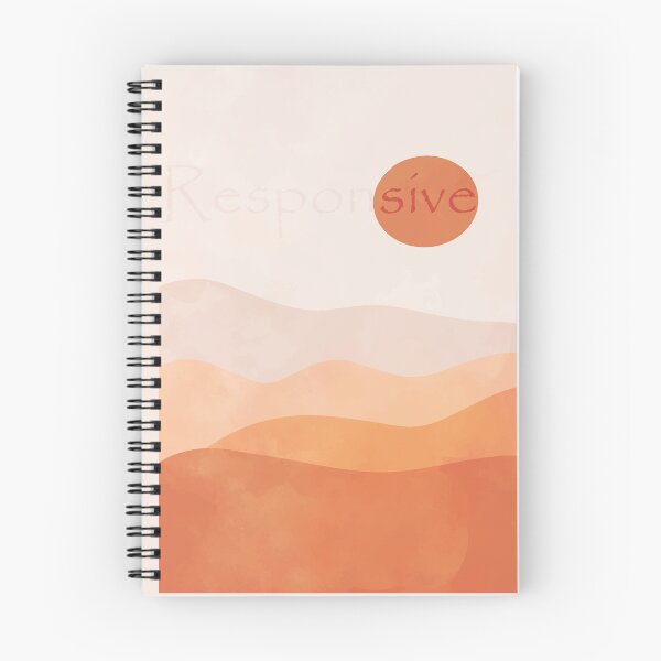 Item preview, Responsive Abstract warm Deser, inspirational meanings designed and sold by Targeted Inspire.