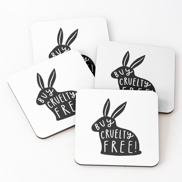 Item preview, Buy cruelty free. Black rabbit  designed and sold by kondratya.