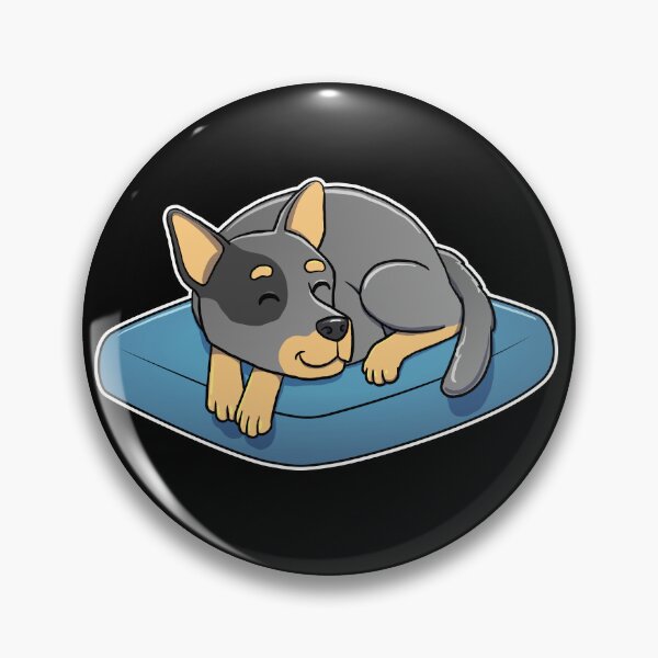 Artikelvorschau, Australian Cattle Dog Sleeping Dog entworfen und verkauft von DoggieDelights.