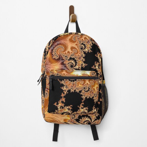 Item preview, Swirls & Twirls of Mandelbrot Set Fractal Art in Fall Shades of Dark, Golden & Red Browns designed and sold by Karen McFarland.