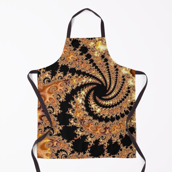 Item preview, Swirls & Twirls of Mandelbrot Set Fractal Art in Fall Shades of Dark, Golden & Red Browns designed and sold by Karen McFarland.