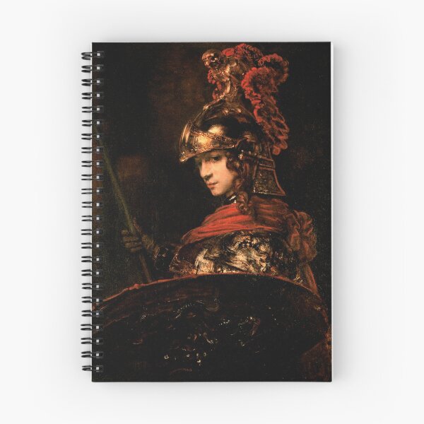 Item preview, Pallas Athena or, Armoured Figure by Rembrandt Van Rijn 1664-5 designed and sold by Yemena.