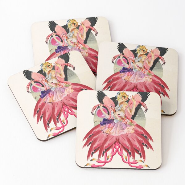 Item preview, Flamingo Lady 1 designed and sold by basementgalaxy.
