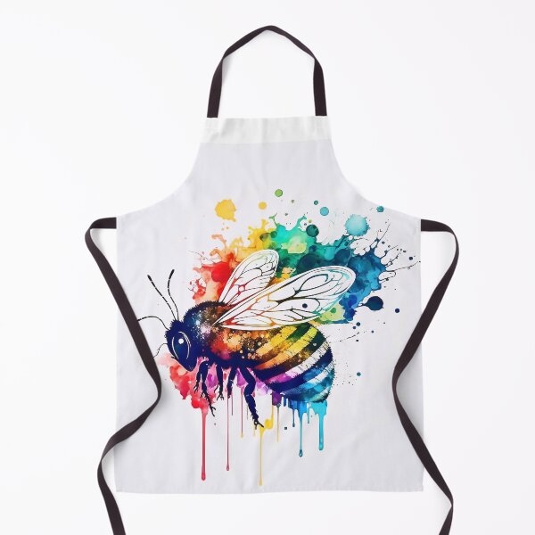 Item preview, Colorful bumblebee designed and sold by knuppify.