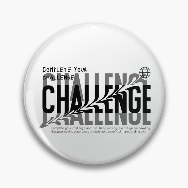 Item preview, Complete Your Challenge designed and sold by MotivateToLife.