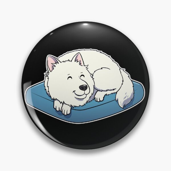 Artikelvorschau, Samoyed Sleeping Dog entworfen und verkauft von DoggieDelights.