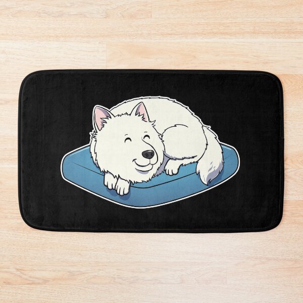Artikelvorschau, Samoyed Sleeping Dog entworfen und verkauft von DoggieDelights.