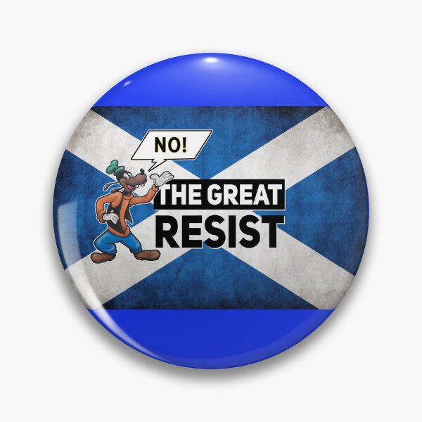 Item preview, THE GREAT RESIST SCOTTISH FLAG designed and sold by GraffitiBomberZ.