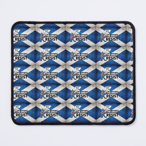 Item preview, THE GREAT RESIST SCOTTISH FLAG designed and sold by GraffitiBomberZ.