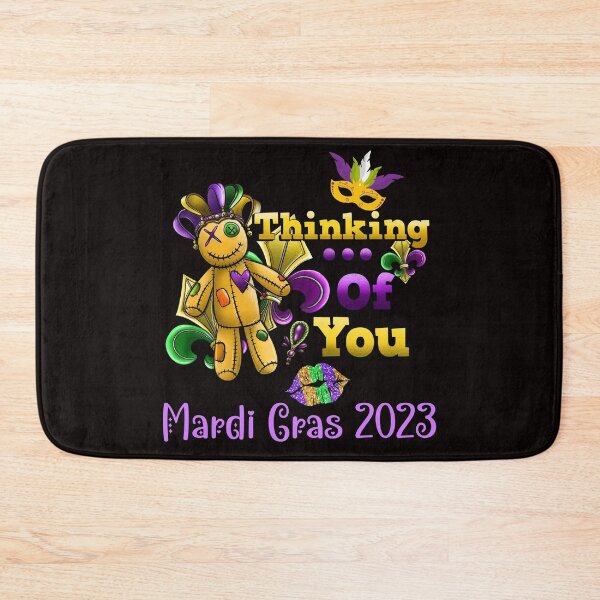 Artikelvorschau, Ich denke an dich Voodoo-Puppe, Mardi Gras 2023, New Orleans entworfen und verkauft von desireedickens.
