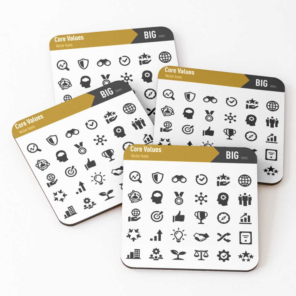 Item preview, Coasters (Set of 4) designed and sold by Mitar70.