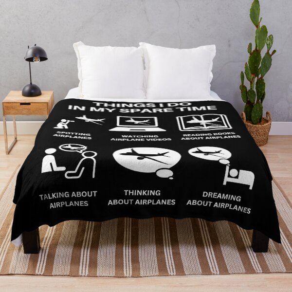Item preview, Things I Do In My Spare Time Airplane Lover designed and sold by SpicyAviator.