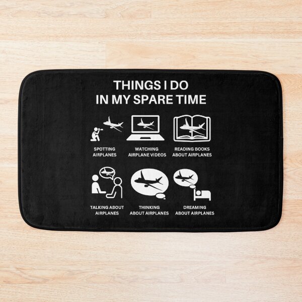 Item preview, Things I Do In My Spare Time Airplane Lover designed and sold by SpicyAviator.