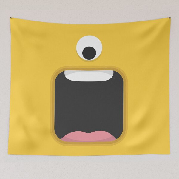 Item preview, Yellow Monster Big Mouth designed and sold by KeepitSimple1.