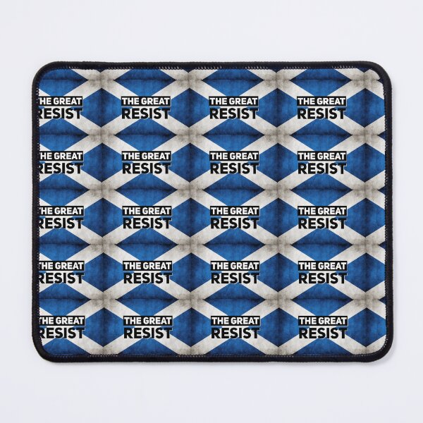 Item preview, THE GREAT RESIST SCOTTISH FLAG designed and sold by GraffitiBomberZ.
