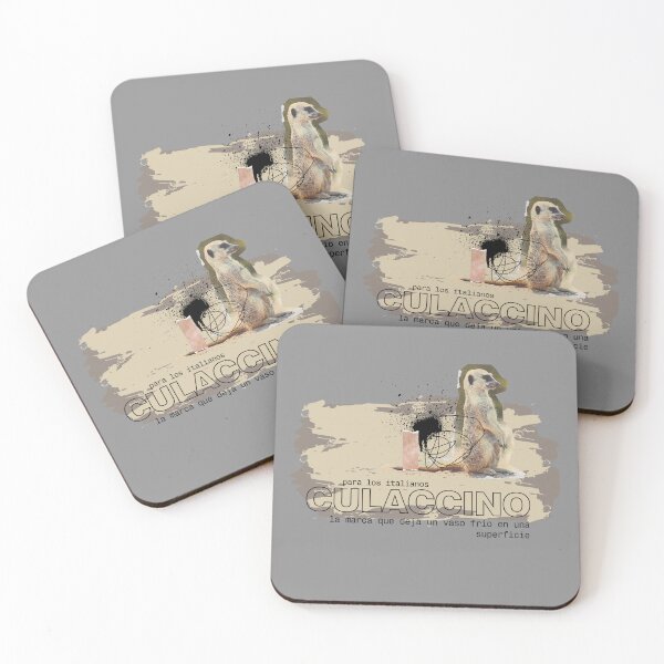 Item preview, Culaccino for Italians designed and sold by TheCollageWorld.
