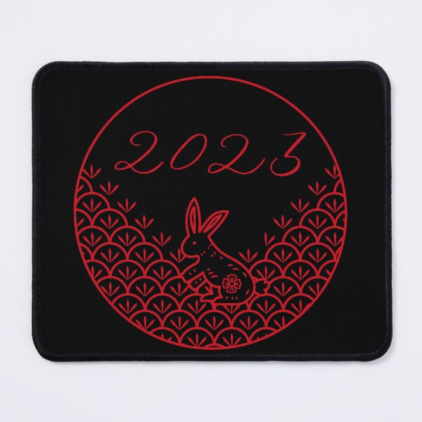Item preview, Red Ring Rabbit Chinese New Year 2023 designed and sold by TajfunX.